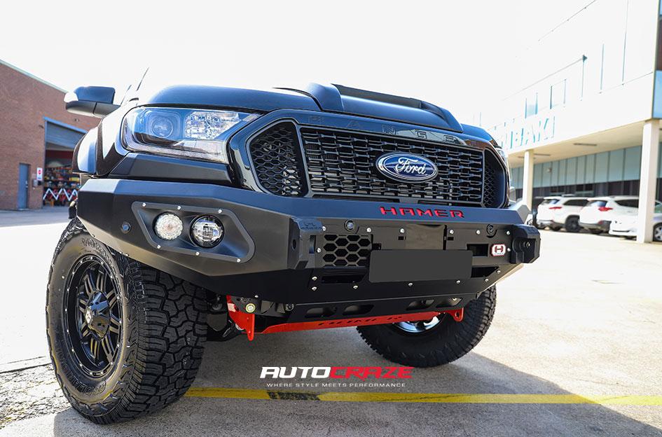 FORD RANGER RENEGADE V2 MATTE BLACK